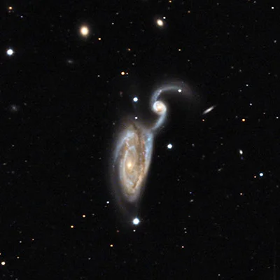 Heron Galaxy, Arp 84