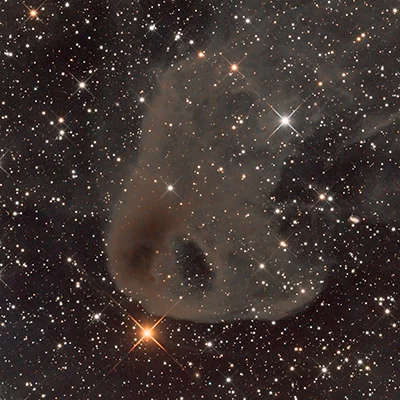 Baby Eagle Nebula, Barnard 207