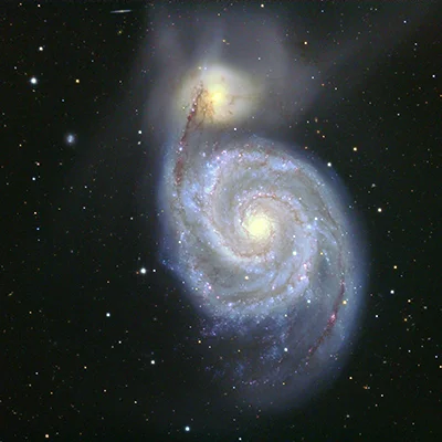 Whirlpool Galaxy, Messier 51