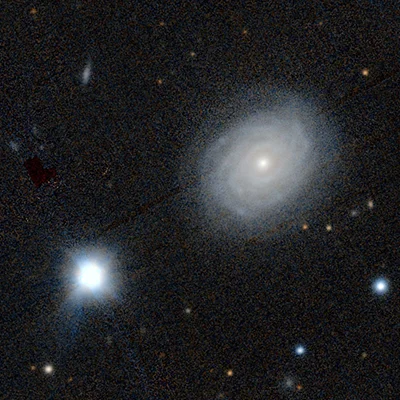 Trekkie Galaxy, NGC 1701