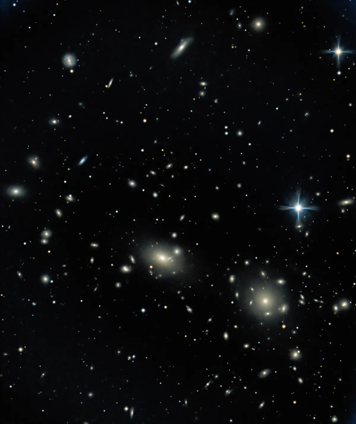 NGC 4889 & NGC 4874
