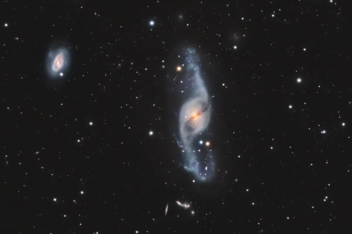 NGC 3718 (Arp 214) & NGC 3729