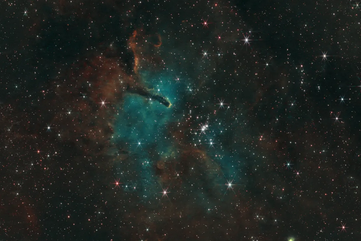 NGC 6823 & Sharpless 2-86