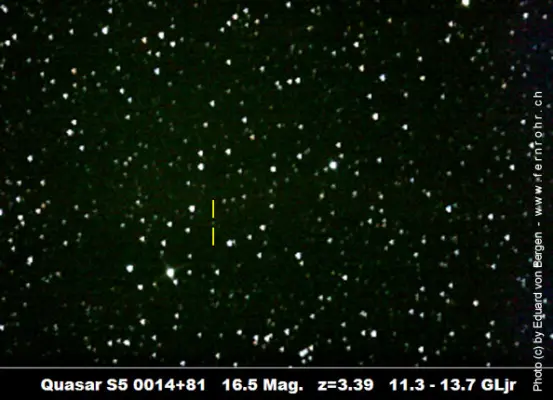 Quasar S5 0014+81