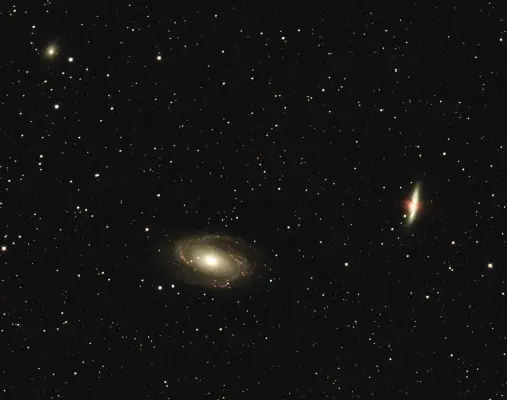 Messier 81/82, NGC 3077
